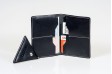 Skórzany cienki portfel męski bez podszewki Cartello M411