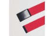 Pasek parciany bawełniany Cartello PB03 kolor czerwony