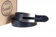Skórzany, elegancki pasek Cartello P-0435