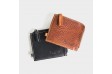 Skórzany cienki portfel męski na zamek Cartello M410